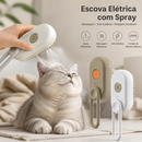 MistiPaw™  Escova Elétrica com Spray para Pets