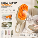 MistiPaw™  Escova Elétrica com Spray para Pets
