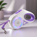 LumiPaw™ - Guia Retrátil com Luz LED para Pets