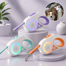 LumiPaw™ - Guia Retrátil com Luz LED para Pets