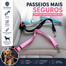 DrivePaw™ - Cinto de Segurança Ajustável para Automóveis
