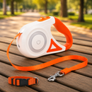 LumiPaw™ - Guia Retrátil com Luz LED para Pets