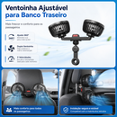 BrisaDrive™ - Ventoinha Dupla 360° para Automóvel