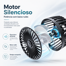 BrisaDrive™ - Ventoinha Dupla 360° para Automóvel