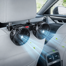 BrisaDrive™ - Ventoinha Dupla 360° para Automóvel
