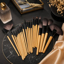 LuxeBrush™ – Kit Profissional de Pincéis para Maquiagem